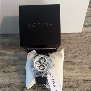 New with box Activa X Invicta
Men's Watch - 44mm, Black (ACW9349-007)
